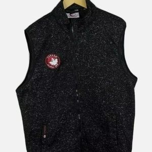 Canada Weather Gear Mens Charcoal Vest sz Large